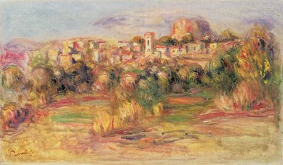 Cagnes, vers 1900 - Pierre Auguste Renoir